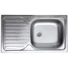 Мойка  Inox Sanitec E C408D 43.5 x 76