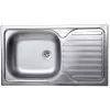 Chiuveta Inox Sanitec E C408S 43.5 x 76