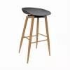 Scaun Metal,  Plastic,  Gri,  Bar DP HECTOR Grey 87 х 42 х 50