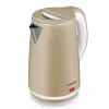 Ceainic electric 2 l,  1750 W,  Inox,  Plastic,  Bej  Aurora AU3409 