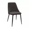 Scaun Metal,  Placaj,  Spuma poliuretanica,  Stofa,  Negru DP ARI HLR66 81 x 57 x 50