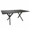 Masa PAL melaminat,  Metal,  Marmura neagra DP Nora~1800*900 180 x 90 x 75