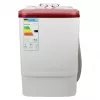 Masina de spalat rufe Semiautomat,  Verticala,  4 kg,  Alb,  Rosu Milano FWM-40 PA Red A