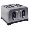 Prajitor de pâine 1600 W,  4 felii,  6 moduri,  Control mecanic,  Argintiu Heinner HTP-BK1400XMC 