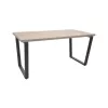 Стол PAL melaminat,  Metal,  Bej DP Cleopatra 150 x 80 x 74