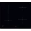 Plita incorporabila cu inductie 4 arzatoare,  Vitroceramica,  Control sensor,  Negru Whirlpool WSQ4860NE 