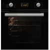 Встраиваемая  электрическая духовка 71 l, 6 functii, Grill, Timer, Curatare traditionala, Negru Eurolux OVEM-606ETBKGL A