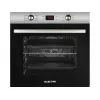 Встраиваемая  электрическая духовка 71 l, 6 functii, Grill, Timer, Curatare traditionala, Negru, Inox Eurolux OVEM-606ETX A