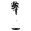 Ventilator 75 W, 44.5 cm, 3 viteze, Timer, Telecomanda,  Negru VITEK VT-1940 