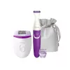 Эпилятор 2 trepte de viteza, 1 duza, Violet, Alb PHILIPS BRP505/00 