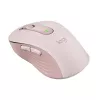 Mouse wireless  LOGITECH M650 L SIGNATURE ROSE 