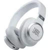 Casti cu microfon Bluetooth JBL LIVE660NC White 
