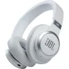 Casti cu microfon Bluetooth JBL LIVE660NC White