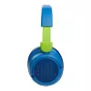 Casti cu microfon Bluetooth JBL JR460NC Blue, Kids On-ear 