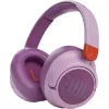 Casti cu microfon Bluetooth JBL JR460NC Pink, Kids On-ear 
