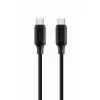 Кабель USB Type-C to Type-C Cablexpert CC-USB2-CMCM100-1.5M 100 W Type-C Power Delivery (PD) charging & data cable, 1.5 m,  Black