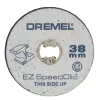 Disc pe metal 38 mm DREMEL SC456 2615S456JD 