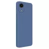 Чехол 6.5" HELMET Case Liquid Silicon Samsung A03 Core, Blue 