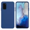Чехол 6.5" HELMET Case Liquid Silicon Samsung A03s, Blue 