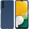 Чехол 6.6" HELMET Case Liquid Silicon Samsung A13, Blue 
