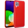 Чехол 6.4" HELMET Case Liquid Silicon Samsung A22, Red 