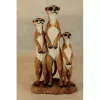 Figura  Figuren Discounter Familia Suricate 40x23cm 1,1kg 