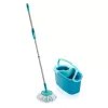 Set mop, galeata 109 - 140 cm, Albastru LeifHeit CLEAN TWIST SYSTEM MOP ERGO 