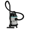 Aspirator industrial 16 kPa, 1000 W, 20 l, Gri, Negru DETOOLZ uscat umed 