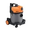 Aspirator industrial 1200 W, 20 l, Gri, Oranj Villager VVC 20 DWS 