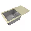 Chiuveta Quart, Inox, Jasmin Florentina Combi 860   86 x 48