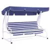 Balansoar  Metal, Albastru Villager CRETA Lux 230 x 170 x 125 