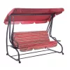 Balansoar  Metal, Rosu Villager SANTORINI 200 х 164 х 125