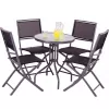 Садовый стул Stofa, Metal, Galben Villager LIPARI pliant  88 х 59 х 46
