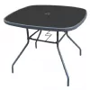Masa de gradina  Otel, Gri inchis Villager FARO  90 x 90 x 71