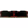RAM DDR4 8GB 3200MHz GOODRAM Iridium X IR-X3200D464L16SA/8G CL16-18-18, 1.35V