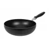 Tigaie Wok 30 cm, Aluminiu extrudat, Аcoperire antiaderenta, Negru RESTO ANTARES 93603 