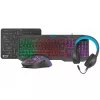 Gaming keyboard  FURY THUNDERSTREAK 3.0 KEYBOARD+MOUSE+HEADPHONES+MOUSE PAD+ RU LAYOUT 