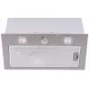 Вытяжка 750 m³/h, 1 motor, 60 cm, Filtru din aluminiu absorbant de grasimi, Inox WOLSER WL- 60 IX INC 750 