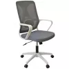 Fotoliu de birou Plasa acrilica, Tilt, Gri DP F-20141~Grey 43 x 53 x 60