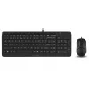 Kit (tastatura+mouse)  A4TECH F1512 