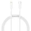 Кабель  Baseus Baseus Cable Type-C to Lightning Superior Series PD20W (1.5M), White 