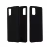 Чехол  HELMET Case Liquid Silicon Samsung A03, Black 