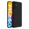 Чехол  HELMET Case Liquid Silicon, Samsung M52 5G, Black 