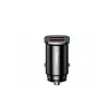 Aвтомобильное зарядное устройство  Baseus Car Charger 2xUSB Square Metal 30W QC3.0, Black 
