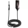 Bluetooth Car Receiver  UGREEN Aux with Mic, Space Gray 