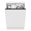 Встраиваемая посудомоечная машина 14 seturi, 5 programe, 59.8 cm, Alb HANSA ZIM615EQ А++