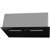 Hota 500 m³/h, 1 motor, 55 cm, Filtru din aluminiu absorbant de grasimi, Negru HANSA OMP6553BGH 