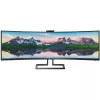 Monitor 48.8 5120x1440 PHILIPS 499P9H Curved-VA HDMI DP LAN WebCAM SPK