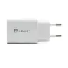 Incarcator  HELMET WALL CHARGER 2XUSB 2.4A, WHITE 