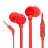Casti fara fir  None JBL EARPHONES 3.5MM TUNE 110, RED 